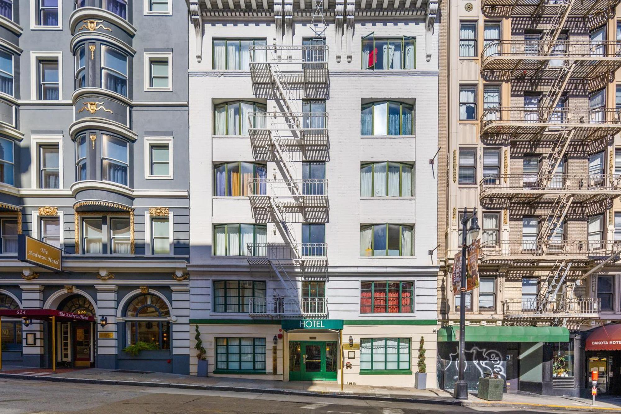 Fitzgerald Hotel Union Square San Francisco Exteriér fotografie