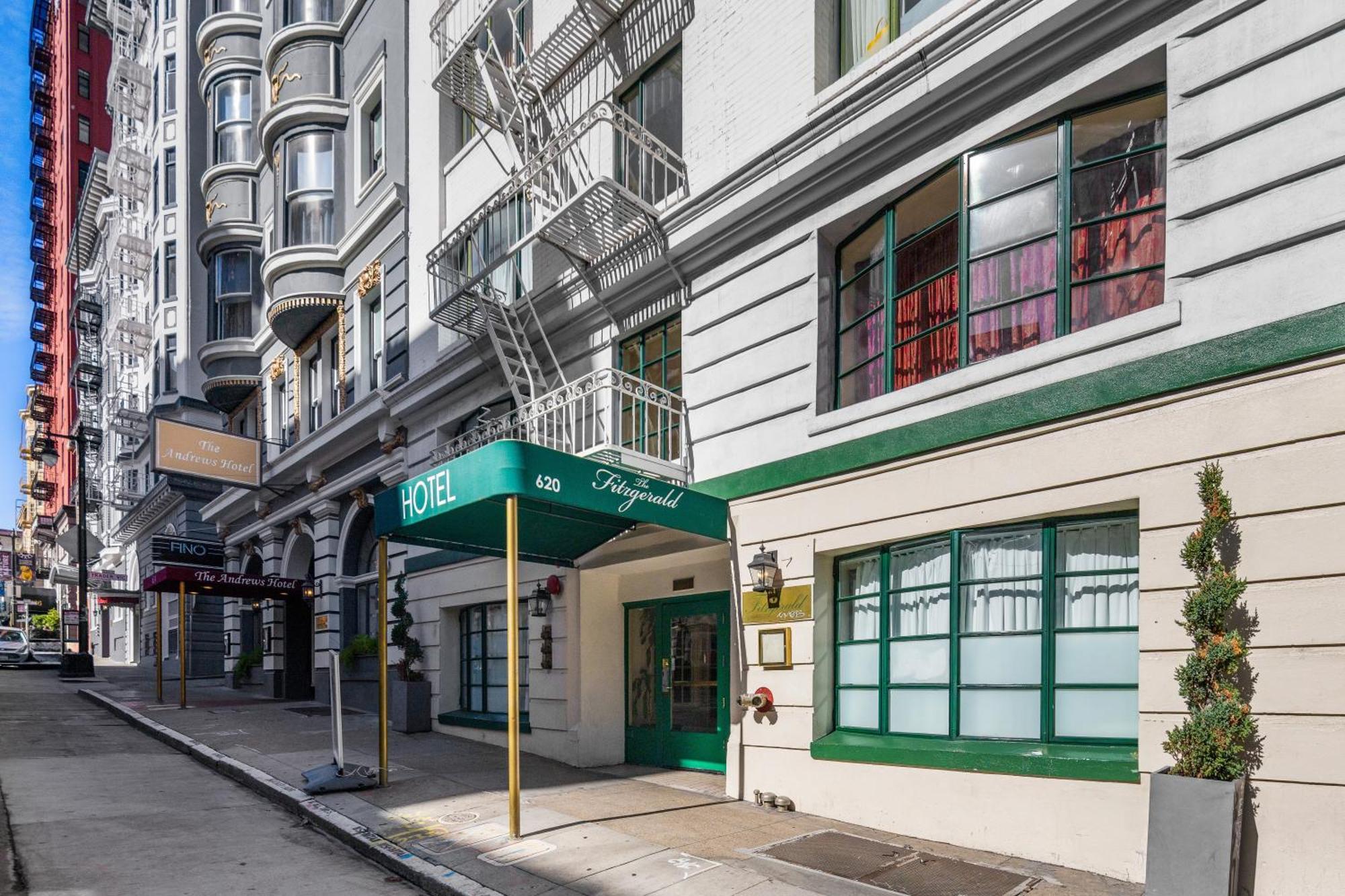 Fitzgerald Hotel Union Square San Francisco Exteriér fotografie